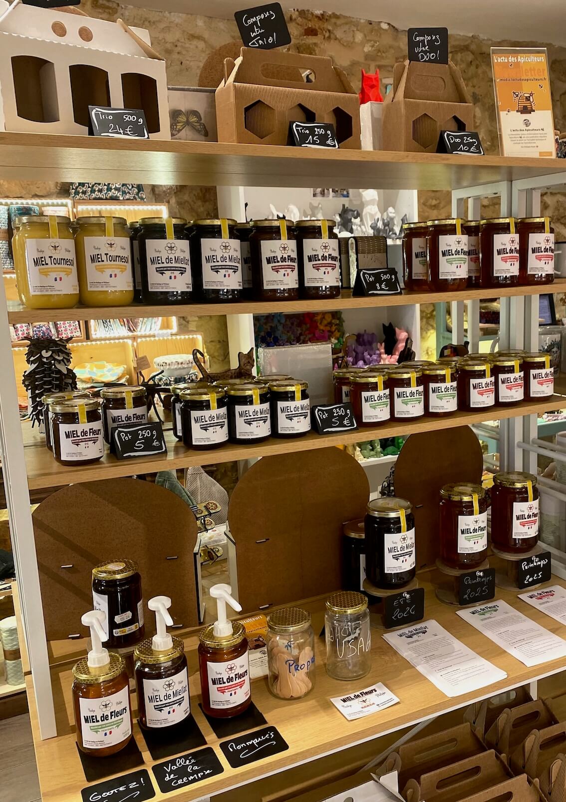 stand mille et une curiosités, les artisanes du Périgord à Bergerac