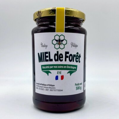 pot de miel de forêt